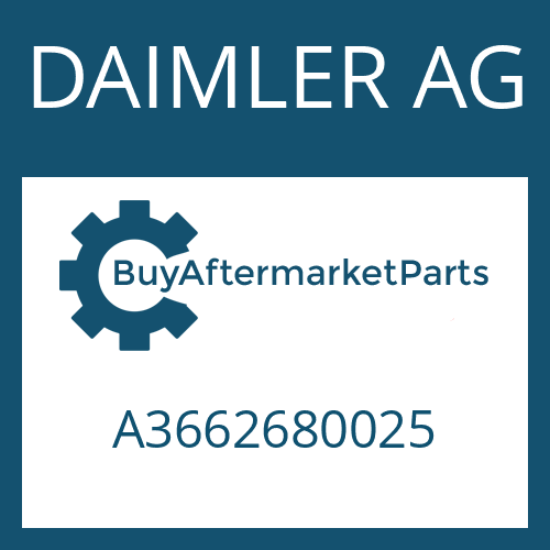 DAIMLER AG A3662680025 - TENSION ROD