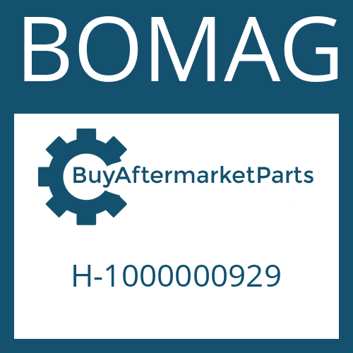 BOMAG H-1000000929 - SLOTTED NUT