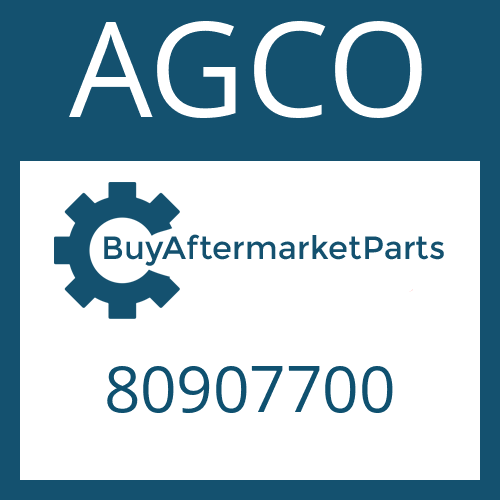 AGCO 80907700 - SLOTTED NUT