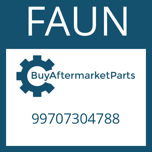 FAUN 99707304788 - SLOTTED NUT
