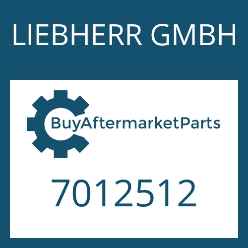 LIEBHERR GMBH 7012512 - LOCKING SCREW