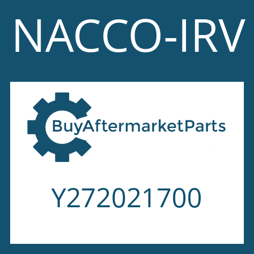 NACCO-IRV Y272021700 - TAPER ROLLER BEARING
