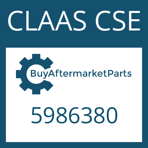 CLAAS CSE 5986380 - TAPERED ROLLER BEARING