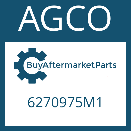 AGCO 6270975M1 - TAPERED ROLLER BEARING