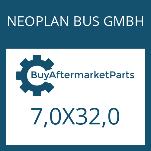 NEOPLAN BUS GMBH 7,0X32,0 - NEEDLE ROLLER