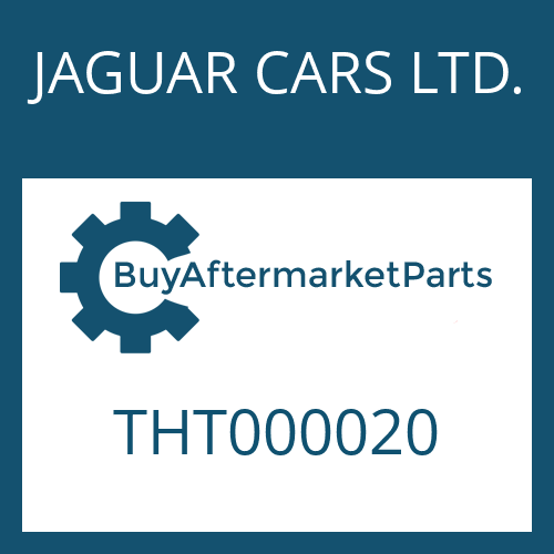 JAGUAR CARS LTD. THT000020 - SOLENOID VALVE