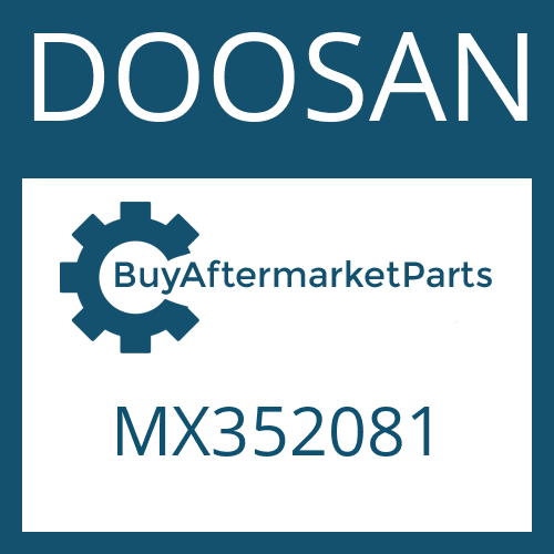 DOOSAN MX352081 - HOSE PIPE