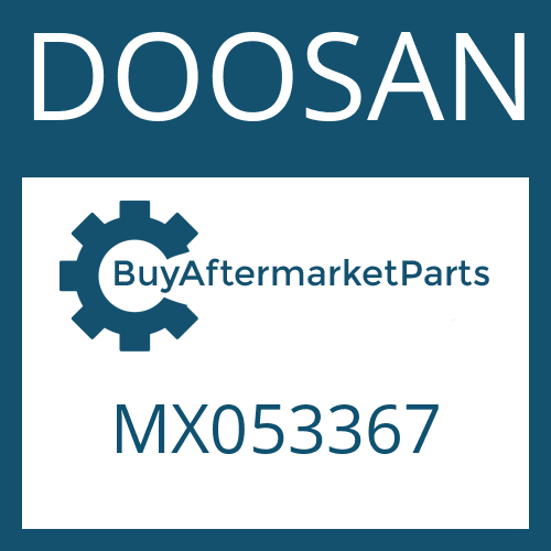DOOSAN MX053367 - WASHER