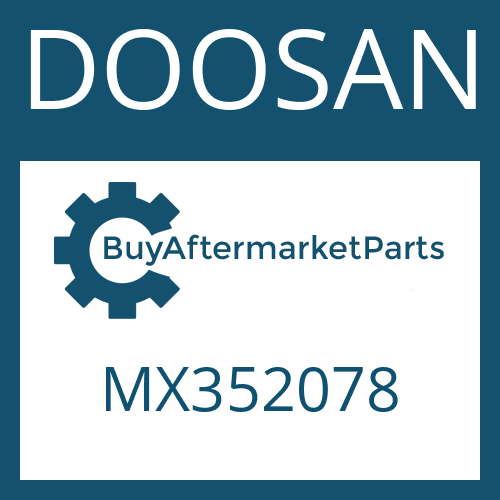 DOOSAN MX352078 - HOSE PIPE