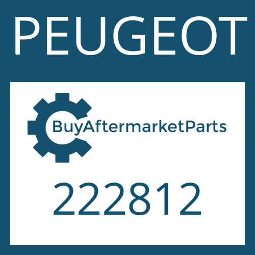 PEUGEOT 222812 - REPAIR KIT