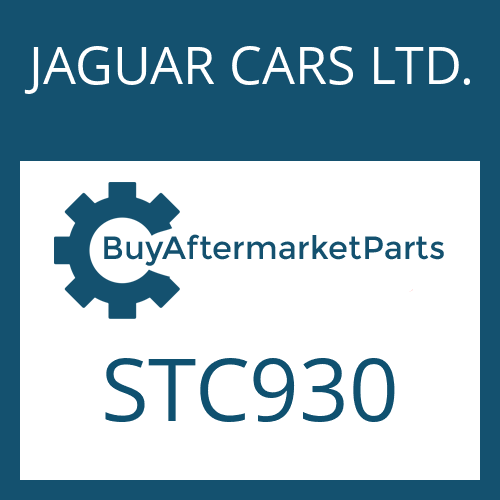 JAGUAR CARS LTD. STC930 - CONTROL UNIT