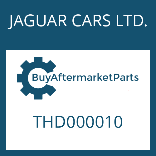 JAGUAR CARS LTD. THD000010 - CONTROL UNIT