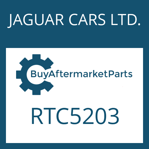 JAGUAR CARS LTD. RTC5203 - DETENT DISC