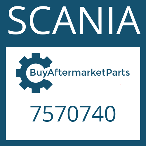 SCANIA 7570740 - FRICTION PLATE