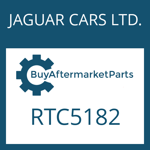 RTC5182 JAGUAR CARS LTD. SUN GEAR SHAFT