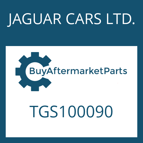 JAGUAR CARS LTD. TGS100090 - WANDLERGLOCKE