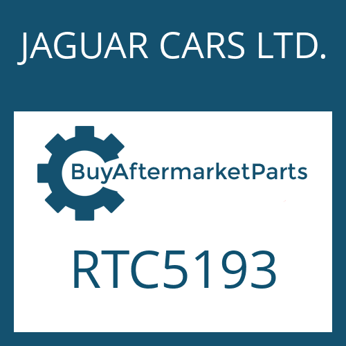 JAGUAR CARS LTD. RTC5193 - RING GEAR
