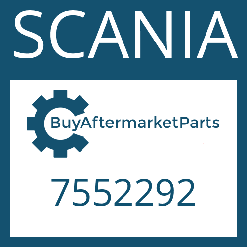 SCANIA 7552292 - FRICTION PLATE