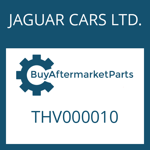 JAGUAR CARS LTD. THV000010 - PAWL