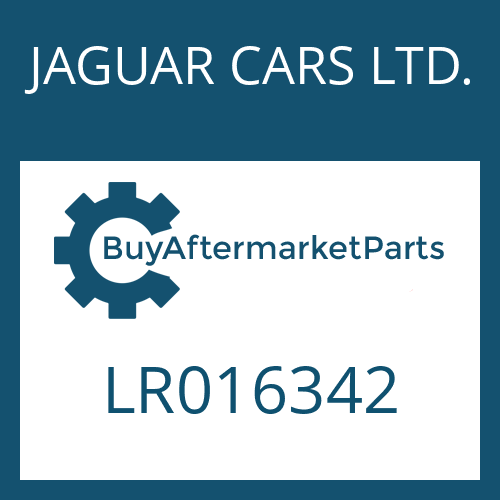 JAGUAR CARS LTD. LR016342 - MECHATRONIC
