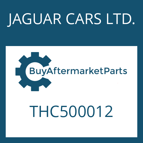 JAGUAR CARS LTD. THC500012 - MECHATRONIC