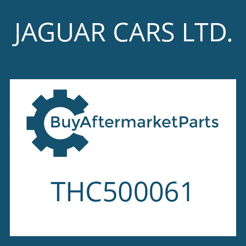 THC500061 JAGUAR CARS LTD. MECHATRONIC