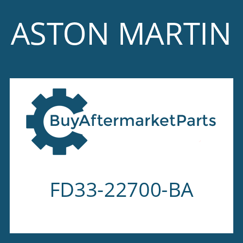 ASTON MARTIN FD33-22700-BA - MECHATRONIC