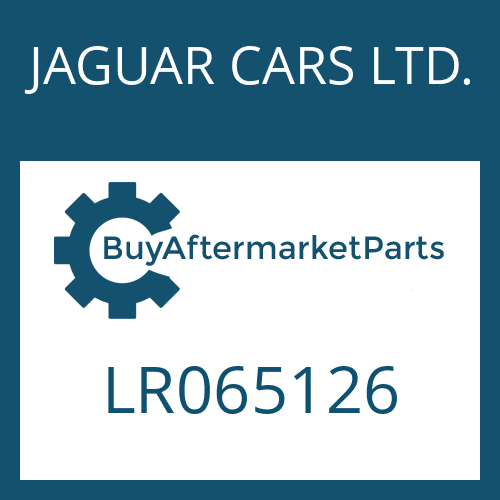 JAGUAR CARS LTD. LR065126 - MECHATRONIC