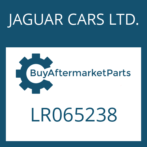JAGUAR CARS LTD. LR065238 - OIL PAN