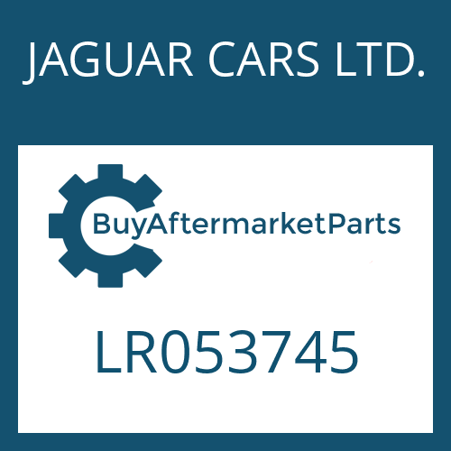 JAGUAR CARS LTD. LR053745 - CONVERTER