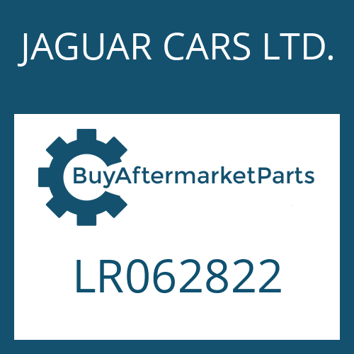 JAGUAR CARS LTD. LR062822 - MECHATRONIC