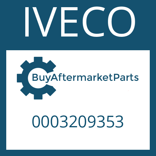 IVECO 0003209353 - SCREW PLUG