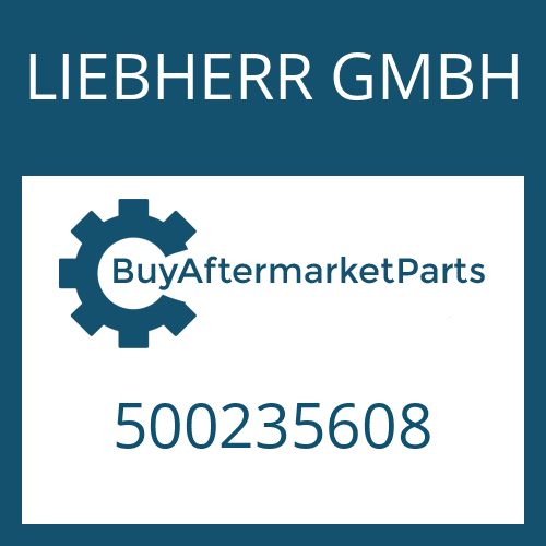 LIEBHERR GMBH 500235608 - SCREW PLUG