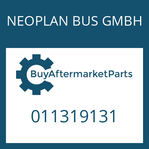011319131 NEOPLAN BUS GMBH GASKET