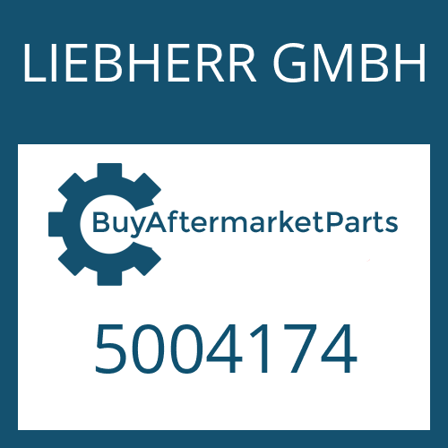 LIEBHERR GMBH 5004174 - INPUT SHAFT
