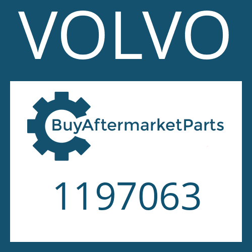 1197063 VOLVO HELICAL GEAR