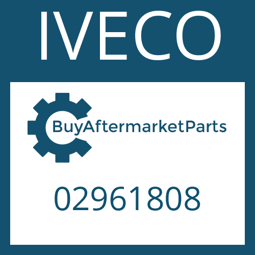 02961808 IVECO HELICAL GEAR