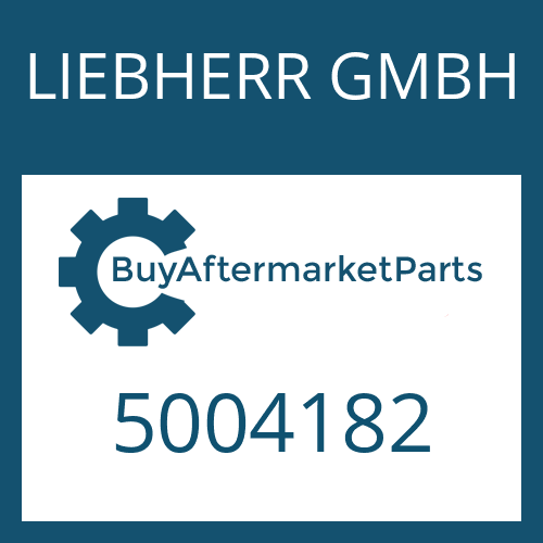 LIEBHERR GMBH 5004182 - GEAR SHIFT LEVER