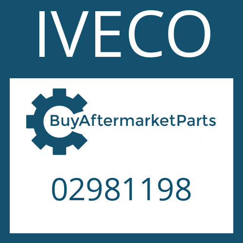 02981198 IVECO HELICAL GEAR