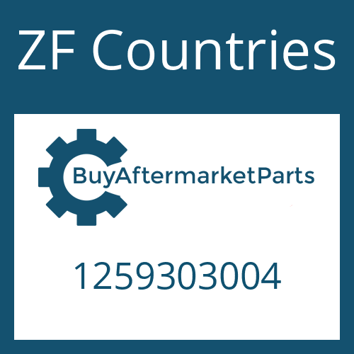 ZF Countries 1259303004 - WASHER