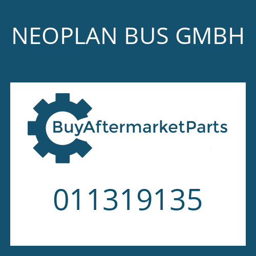 011319135 NEOPLAN BUS GMBH GASKET
