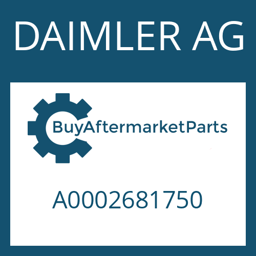 DAIMLER AG A0002681750 - SPRING BUSHING