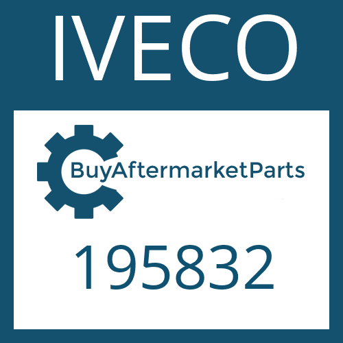 IVECO 195832 - OIL FILTER