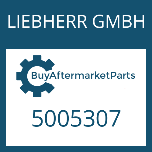 LIEBHERR GMBH 5005307 - THRUST BUSH