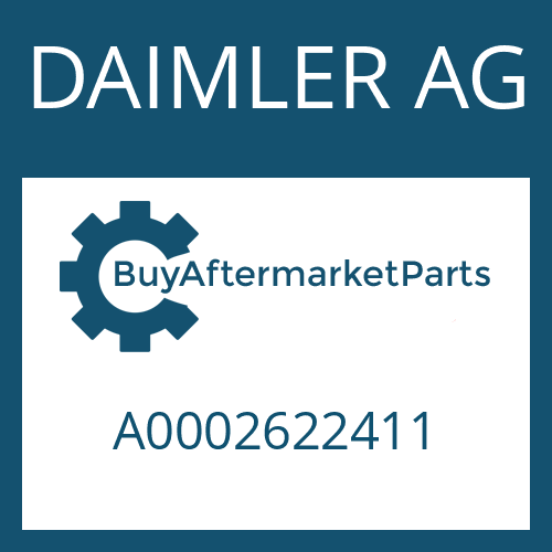 DAIMLER AG A0002622411 - SPUR GEAR