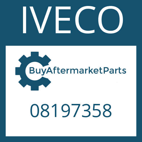 IVECO 08197358 - GEAR SHIFT HOUSING