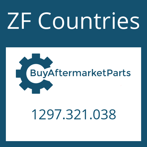 ZF Countries 1297.321.038 - IDLER GEAR