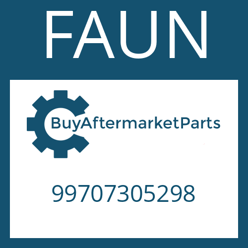 FAUN 99707305298 - GASKET