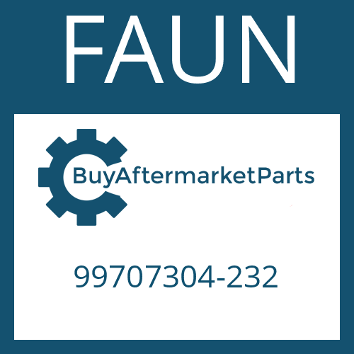 FAUN 99707304-232 - GASKET