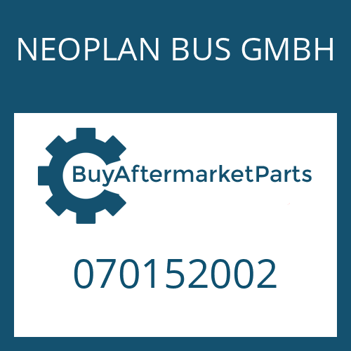 NEOPLAN BUS GMBH 070152002 - PRESSURE PLATE